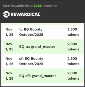 BQ Rewardicals